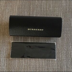 Burberry Sunglass Hard Case And Branded Cloth